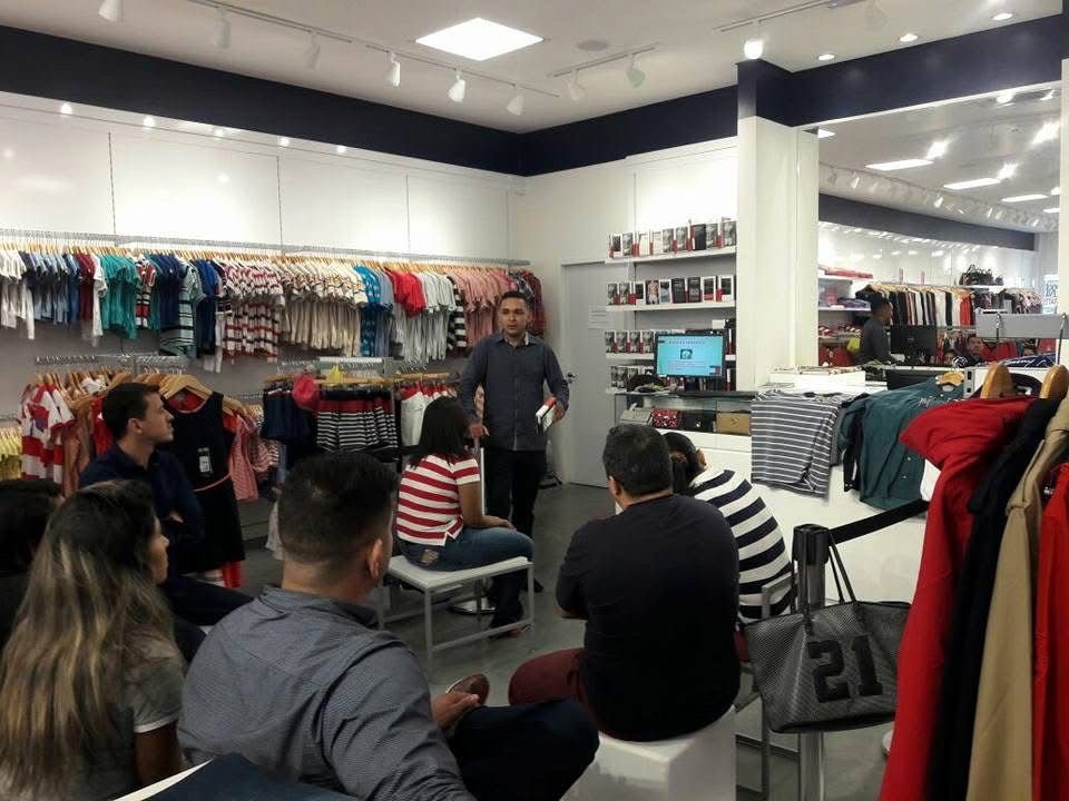 Apresentação em loja